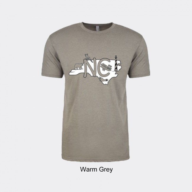 Lサイズ N！ce basic tee GREY Tシャツ グレー Nice Basic S⁄S T-